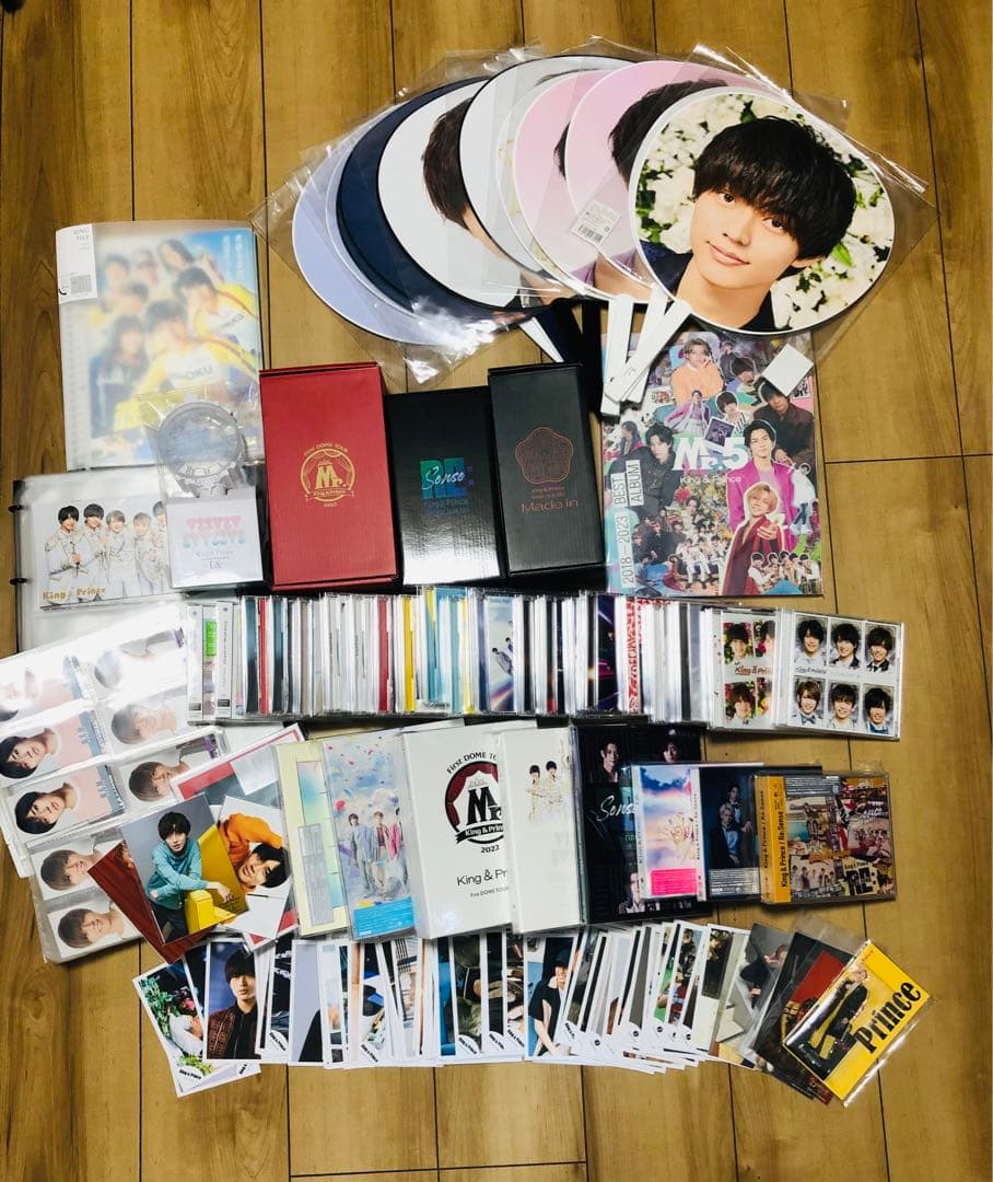 King & Princeキンプリ永瀬廉グッズうちわペンラCD写真まとめ売り