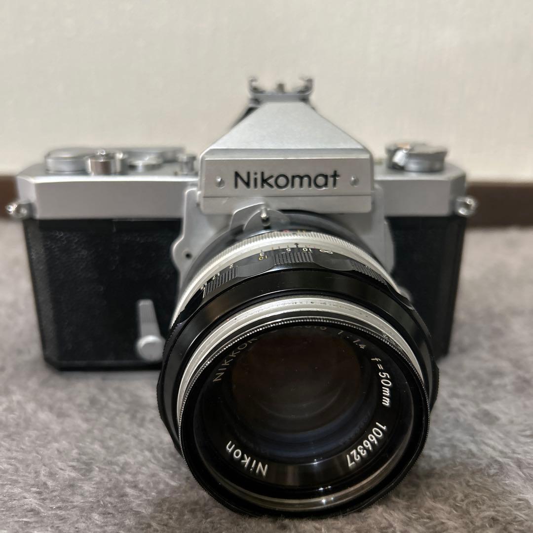 【美品】Nikomat FTN フィルム一眼レフカメラ　レンズ付き