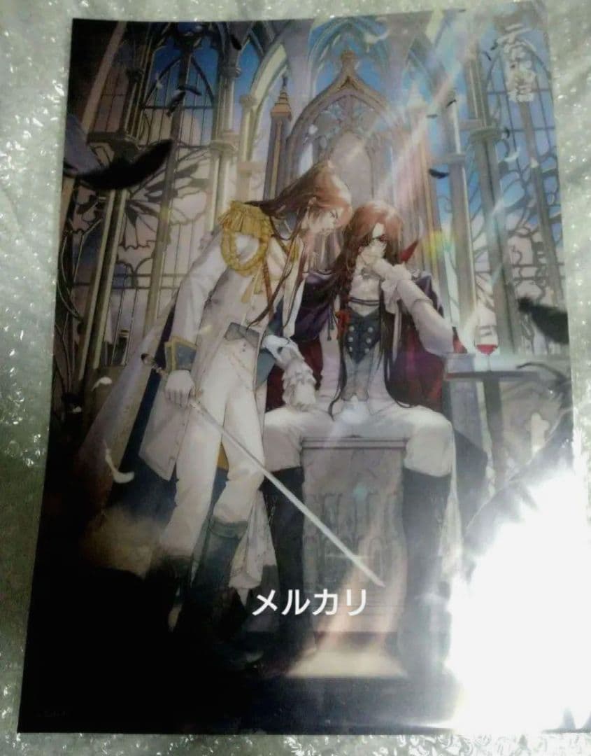 天官賜福　クリアポスター　コラボカフェ限定