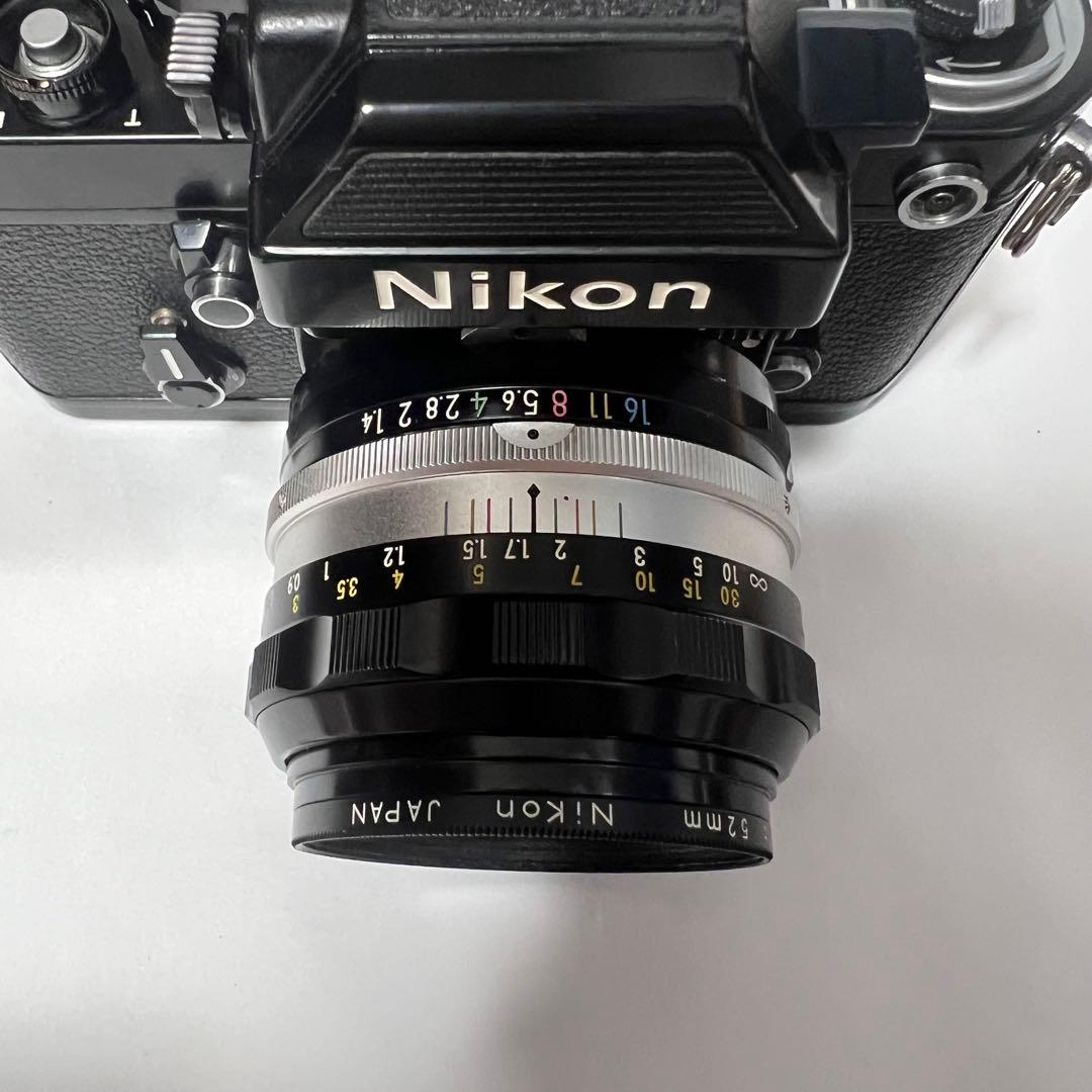 Nikonニコン F2 フォトミックAS ブラック カメラ本体 レンズ付き