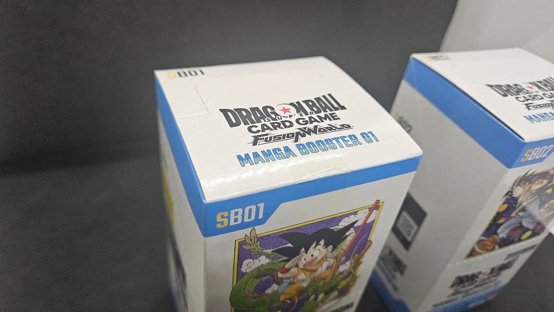 ドラゴンボールマンガブースター 01 02 未開封　MANGA BOOSTER