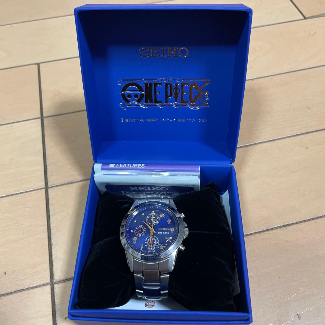 ワンピース　アニメ　20周年記念　セイコー 限定腕時計