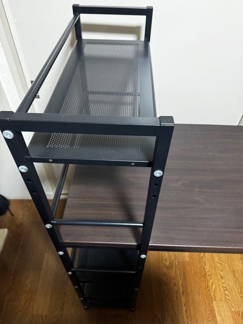 LOWYA ラック付きPCデスク 120cm