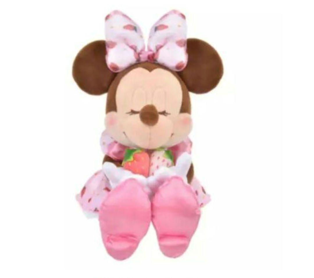 ディズニー　マリー　ミニー　ストロベリー　ぬいぐるみ＆ぬいぐるみキーホルダー