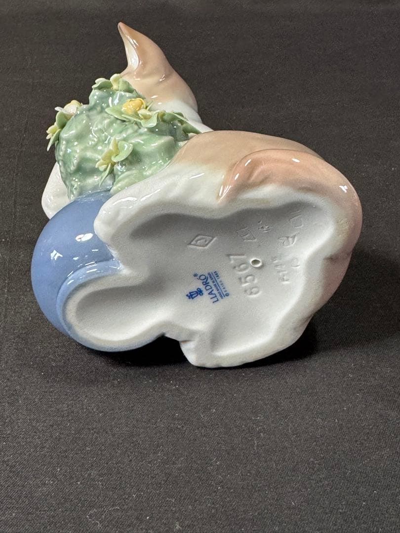 H83送料無料　リヤドロ　フィギュア　お昼寝の場所　猫　ネコ　LLADRO