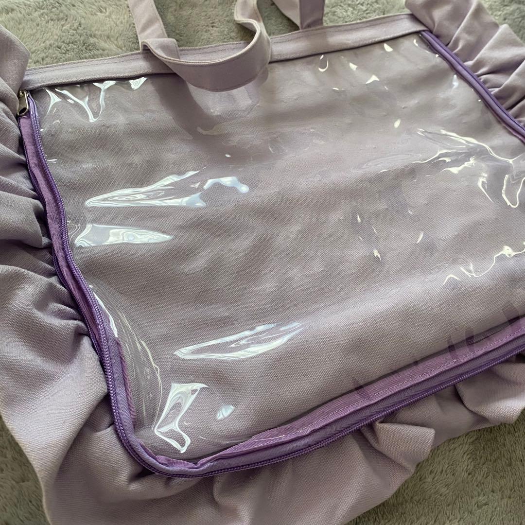 ⑦ うたプリ オルショ ASS 365 フリルトート A3 ラベンダー 痛バ 藍