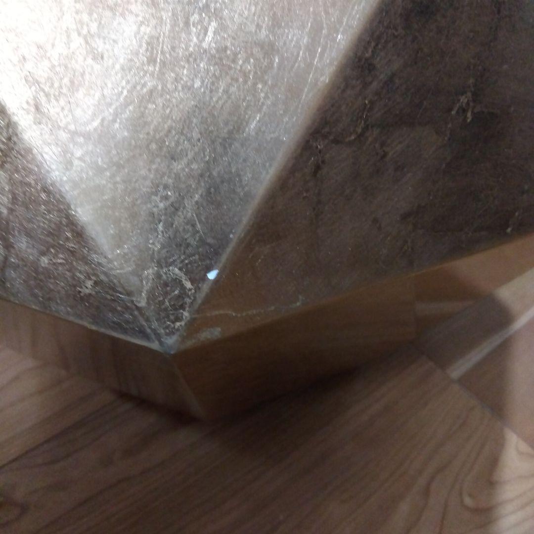 フランフラン　ダイヤモンドテーブル　ゴールド