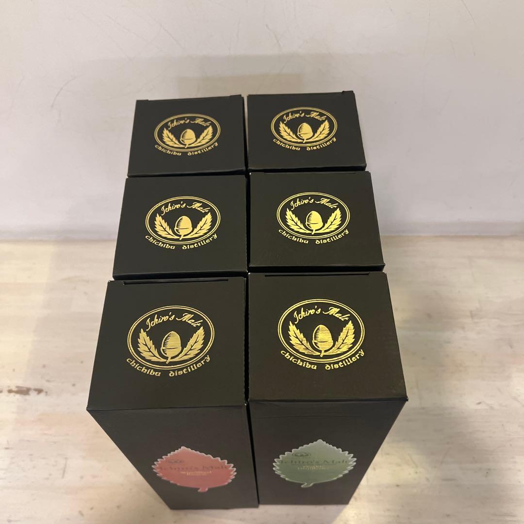 イチローズモルト リーフラベル 6本セット新品箱付き