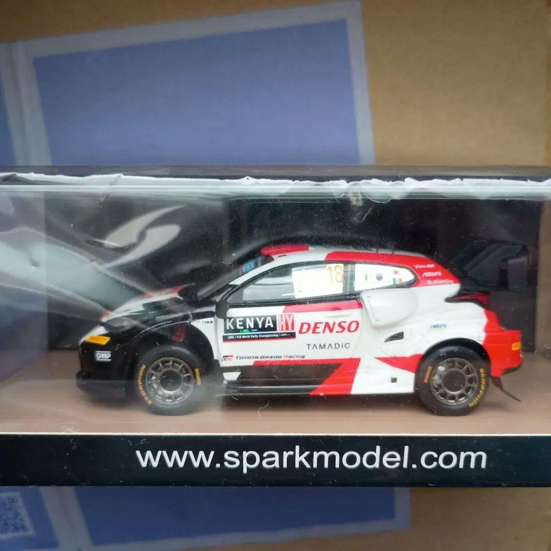 スパーク1/43 GRヤリス 勝田貴元 2022サファリ