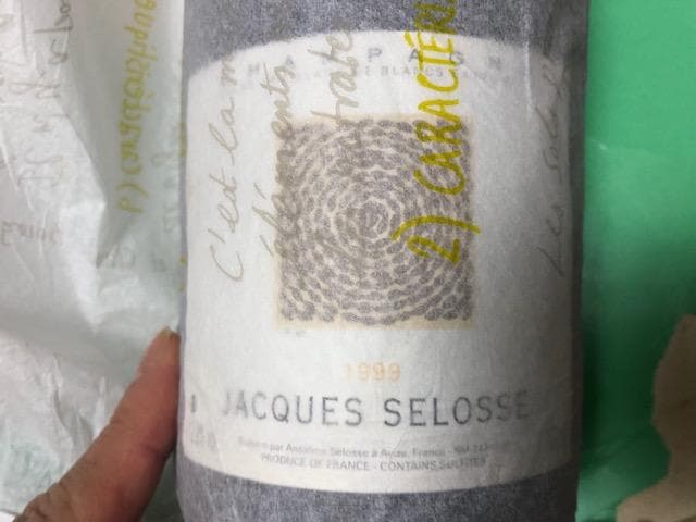 ジャック・セロス　JACQUES SELOSSE 1999年　ヴィンテージ