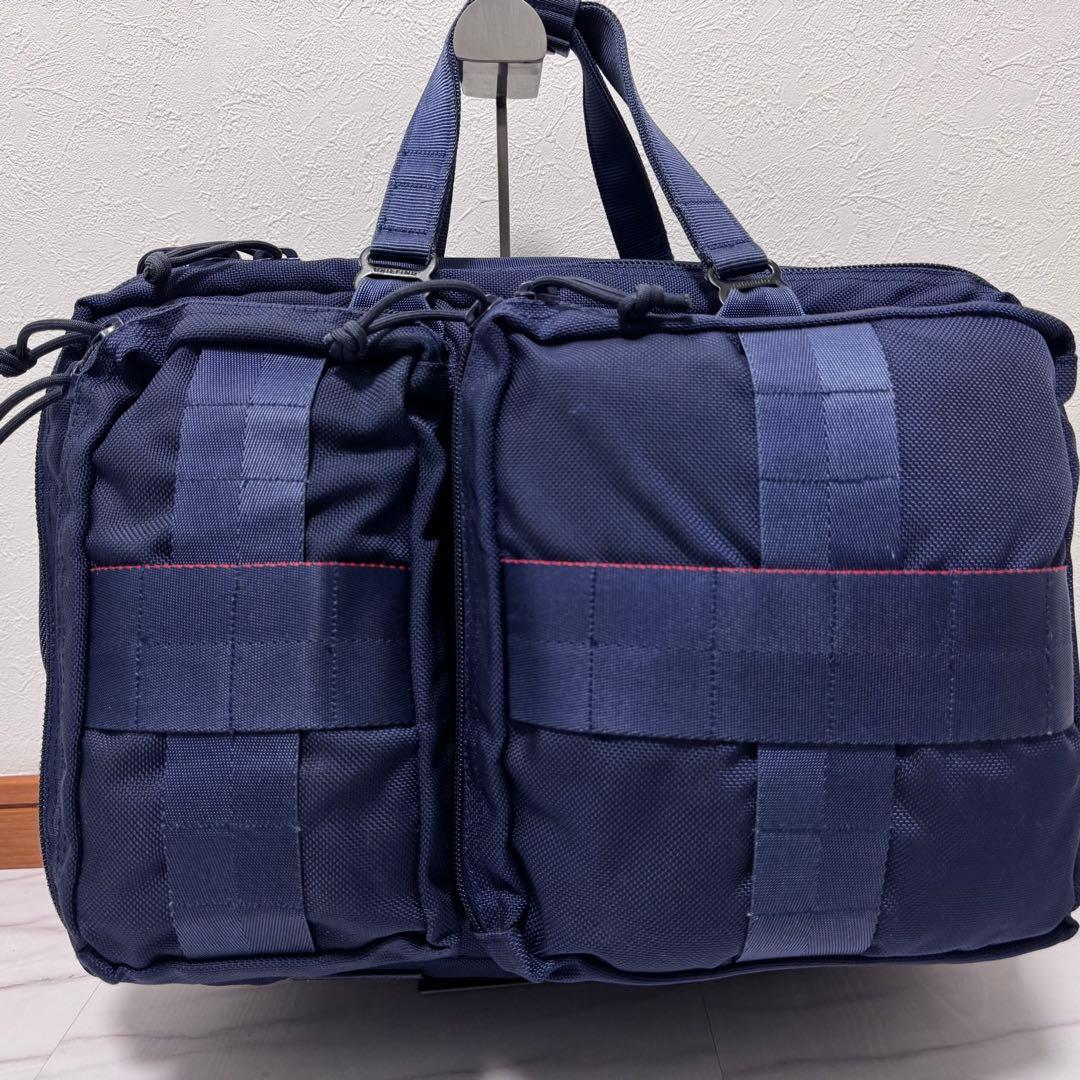 希少✨別注BRIEFING×BEAMS+ 3way ビジネスリュック 青 PC可