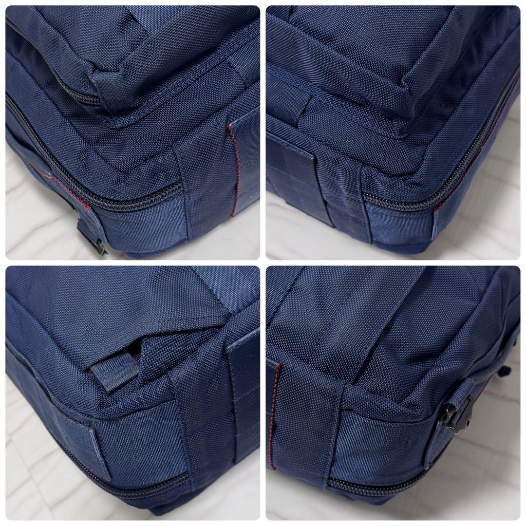 希少✨別注BRIEFING×BEAMS+ 3way ビジネスリュック 青 PC可