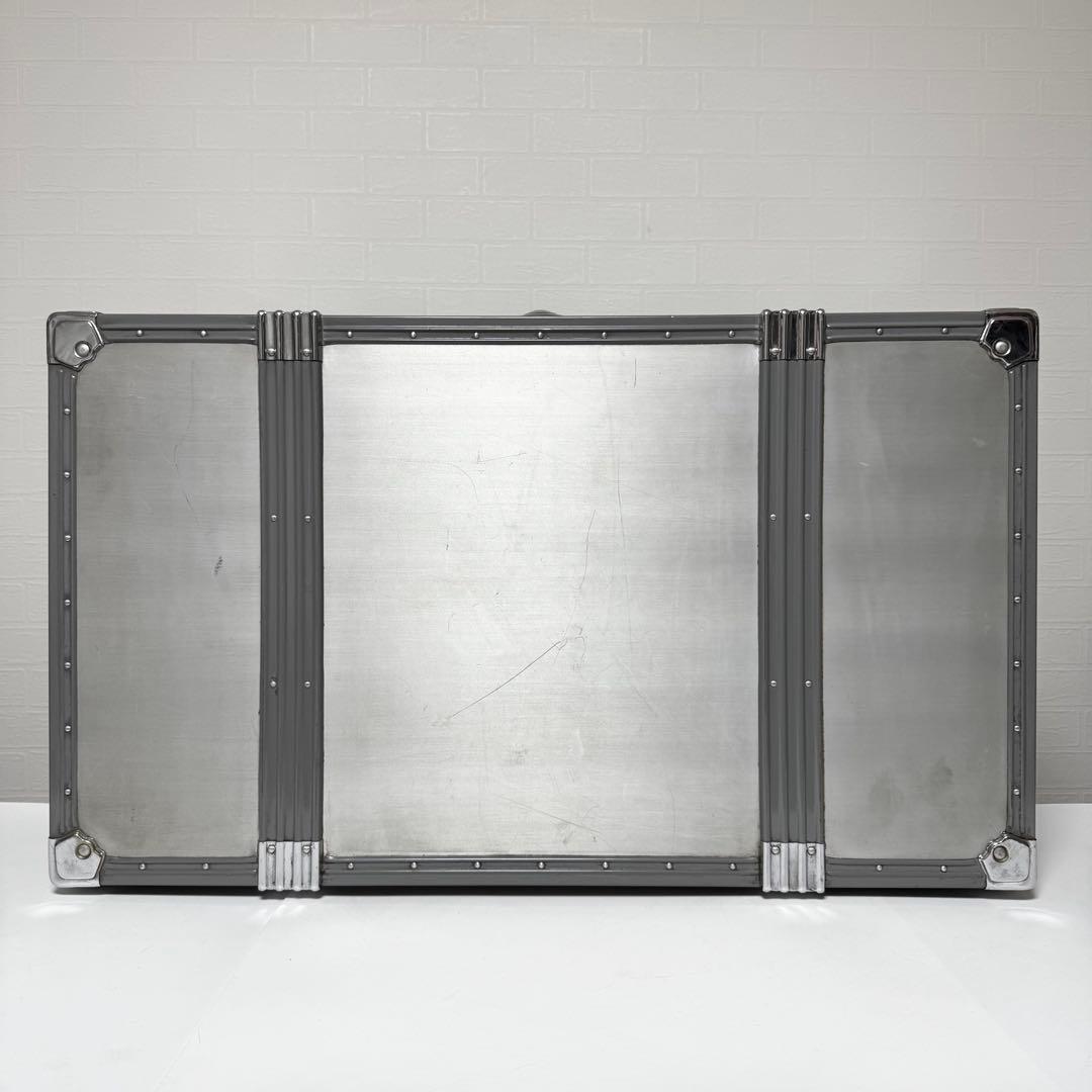 【貴重】三越 万国 アルミトランクケース コンテナボックス ボートトランク