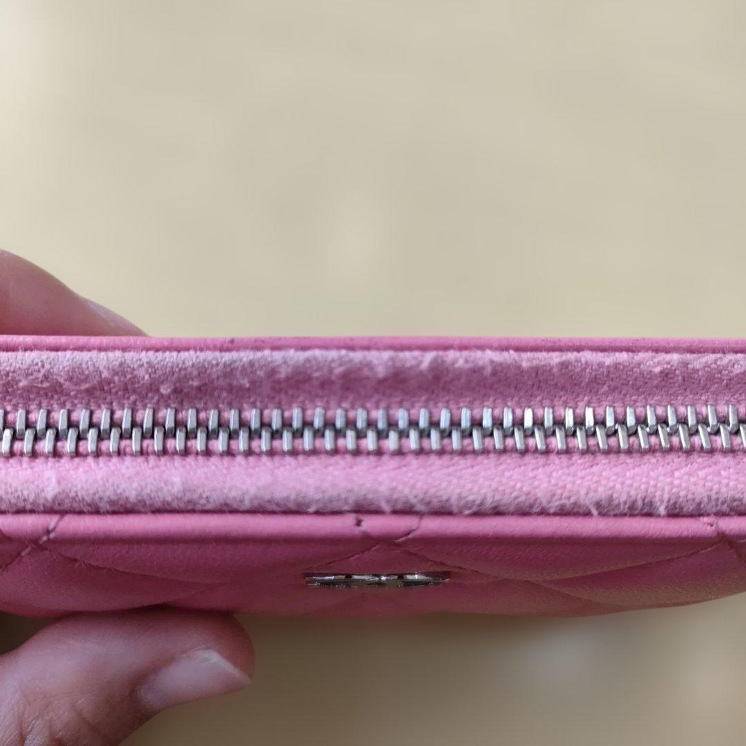 ♡CHANEL ♡ピンク♡ レザー ケース♡カードケース♡お財布♡