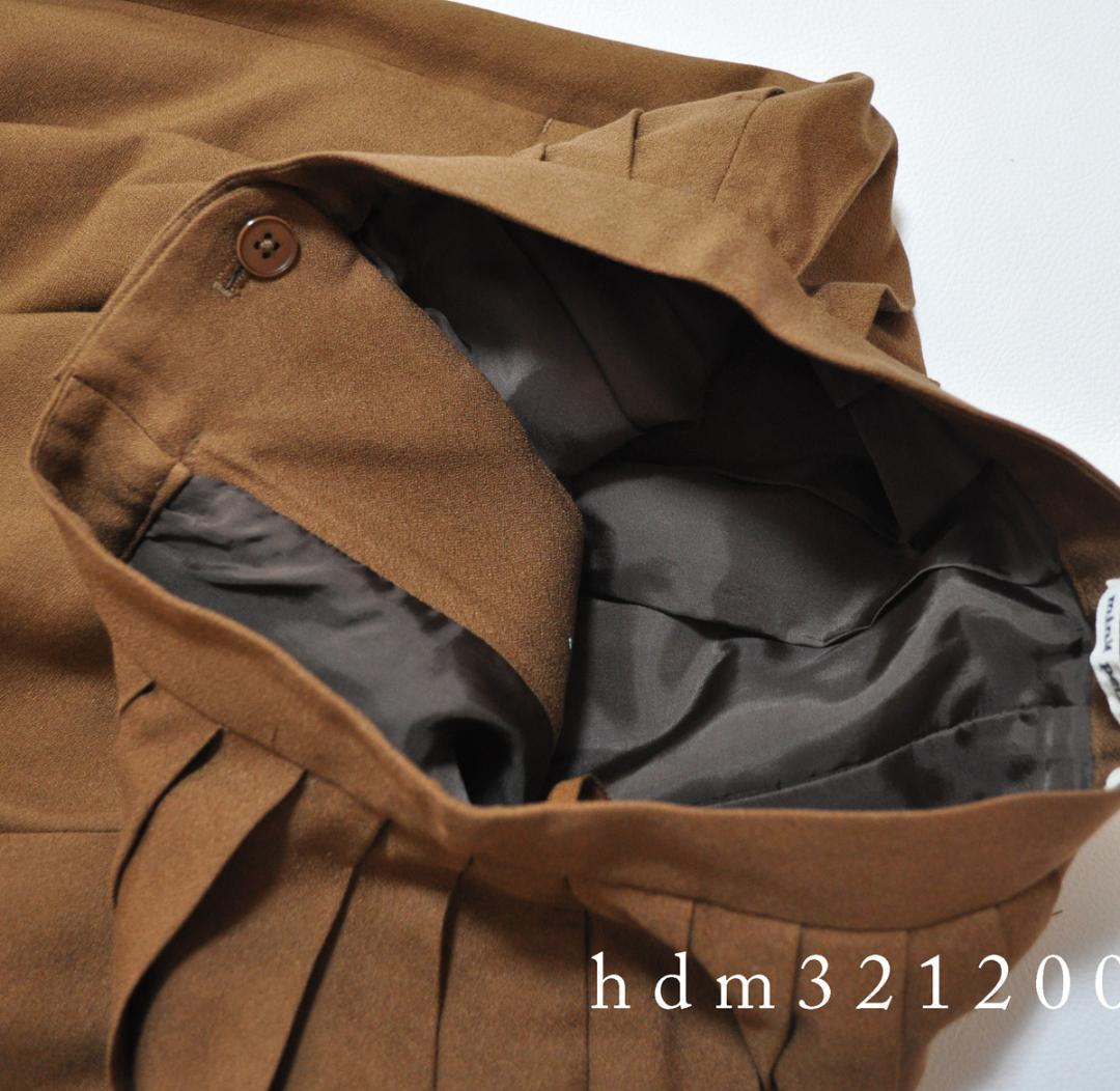 ミナペルホネン コットンシルクジョーゼットプリーツキュロット