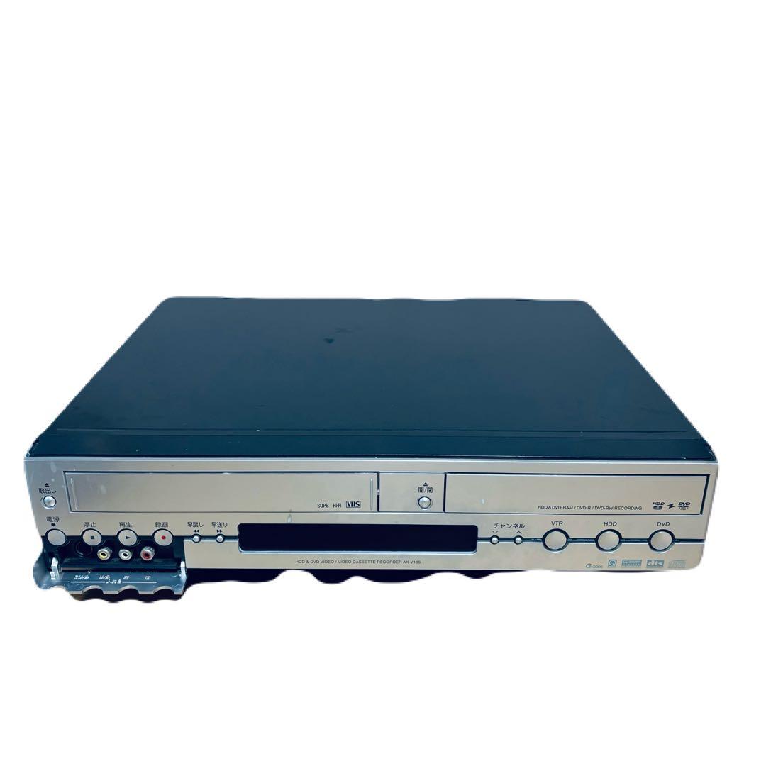 TOSHIBA AK-V100 VHS DVD ダビング 動作品 メンテナンス
