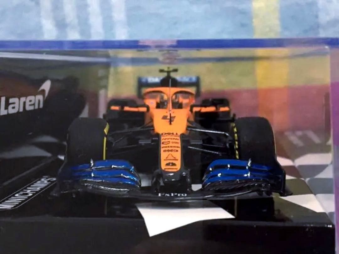 ミニチャンプス 1/43 マクラーレン MCL35 ランド・ノリス 376個限定