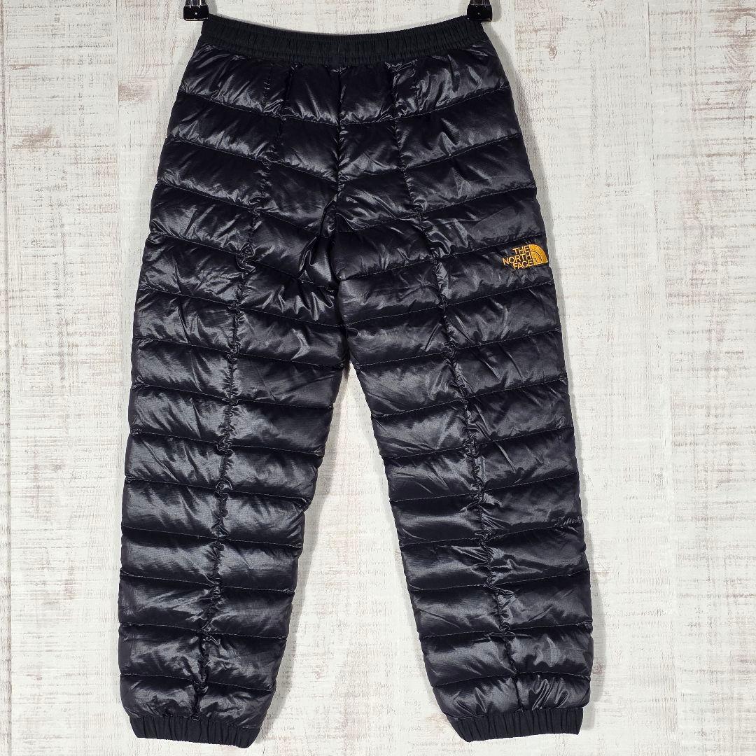 美品✨️希少✨️ノースフェイス ヌプシ ダウンパンツ 700フィル 黒 110