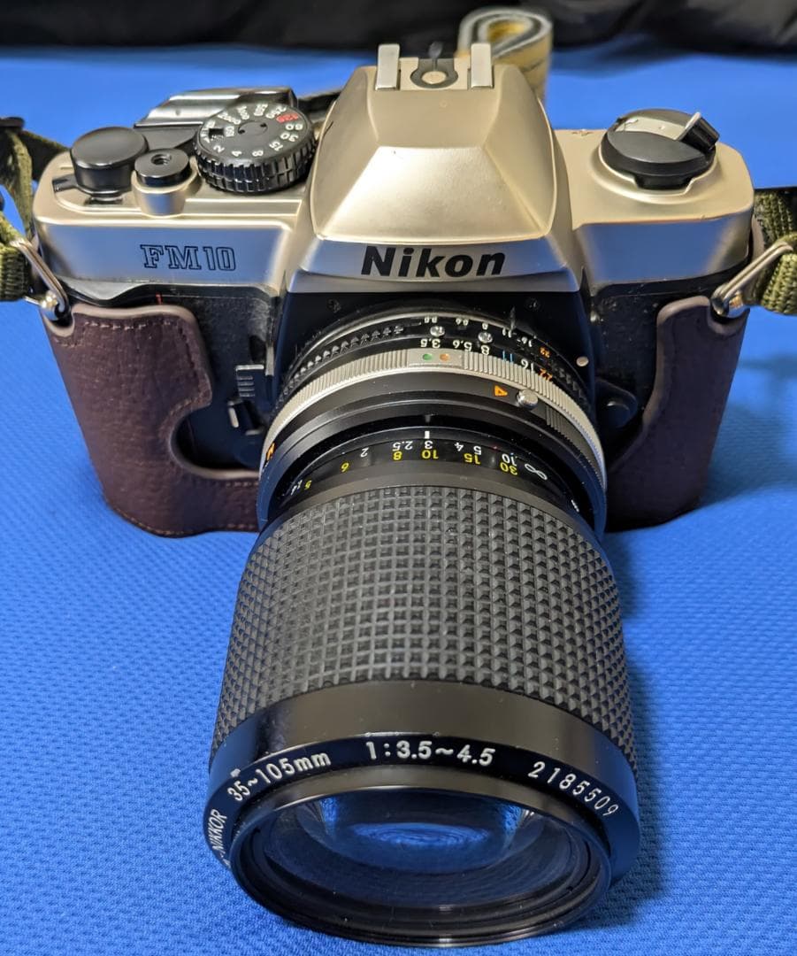 値下！極上美品 往年の名機 nikon FM10 & 軽めの望遠 35-105