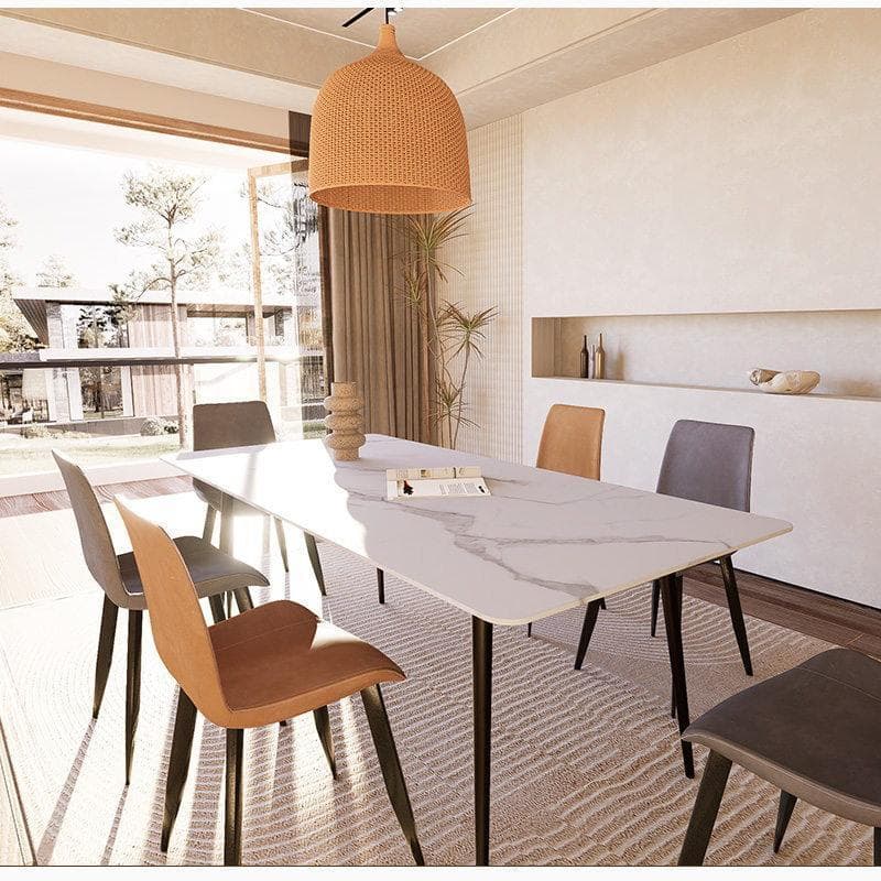 Shuna　大阪府引取　160cm セラミックダイニングテーブル　ホワイト