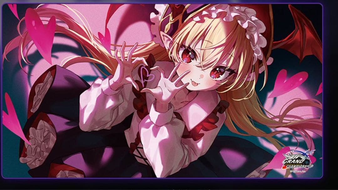 静岡 GCS 光影の二重奏 応援イラスト ヴァンピィ プレイマット