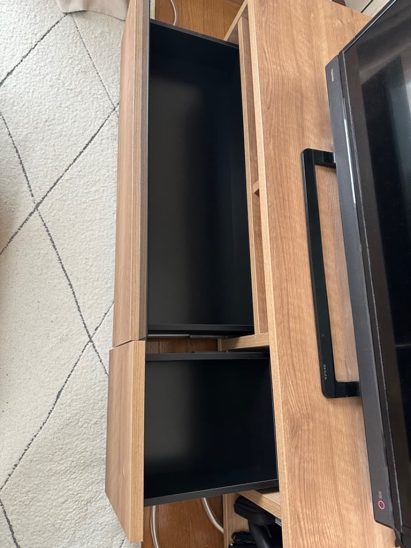 【美品】LOWYA テレビボード 140㎝ / 収納付き