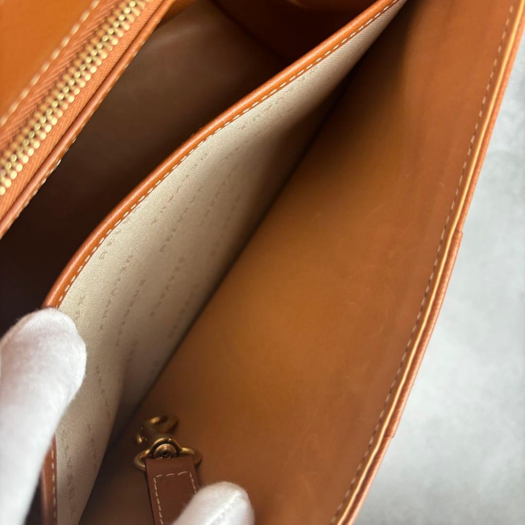 値下げ済み!DELVAUX ブリヨンMM 2way ハンドバッグ ストラップ付き