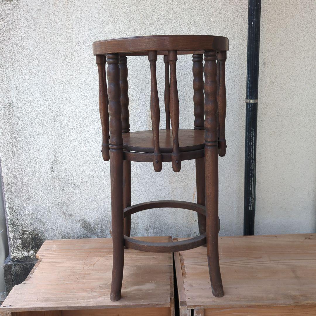 アンティーク 脚付き火鉢 木製 モダン 立火鉢 立 火鉢台 飾り台 花台