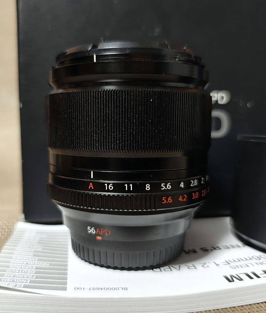 Fujinon XF56mm F1.2 R APD レンズ　富士フイルム　現状品