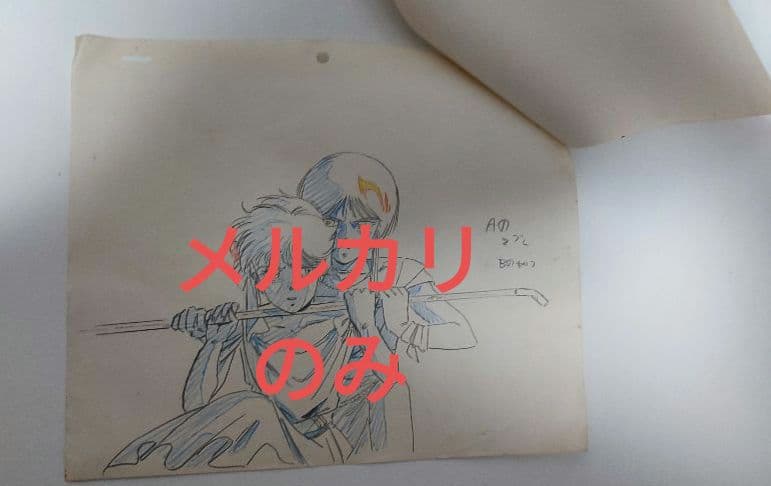 【直筆原画】ZZガンダム エルピー・プル リィナ・アーシタ