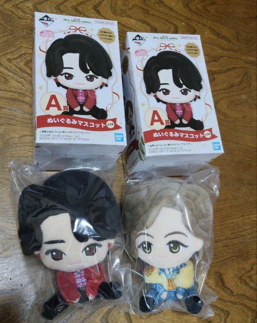 Mrs.GreenApple 1番くじA賞　大森元貴、藤澤涼香