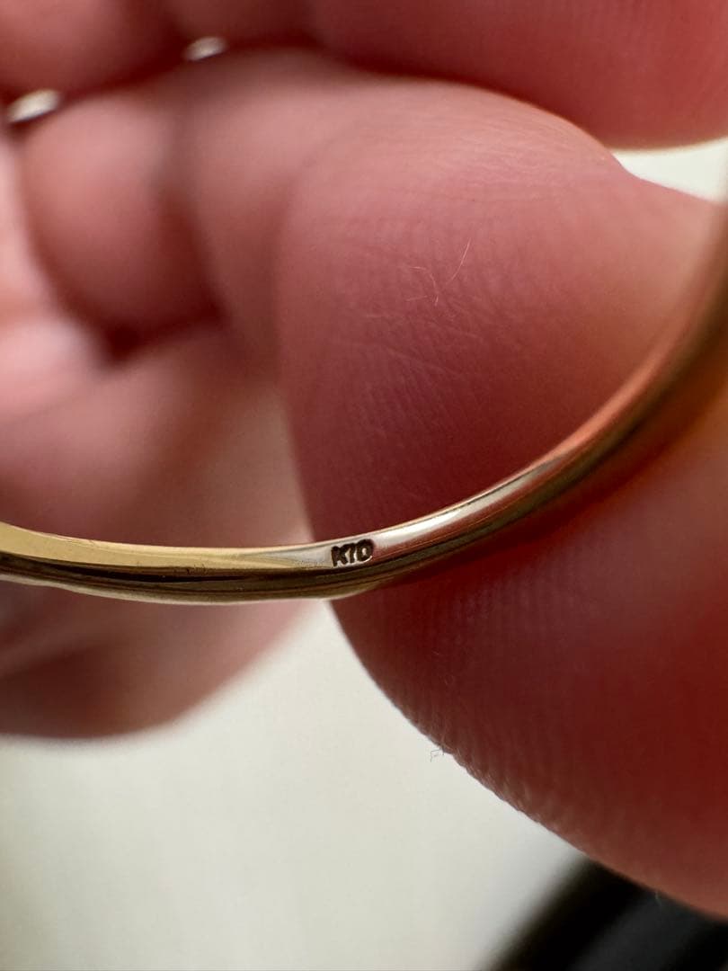 アガット✴︎スキニーリングK1011号✴︎ガーネット