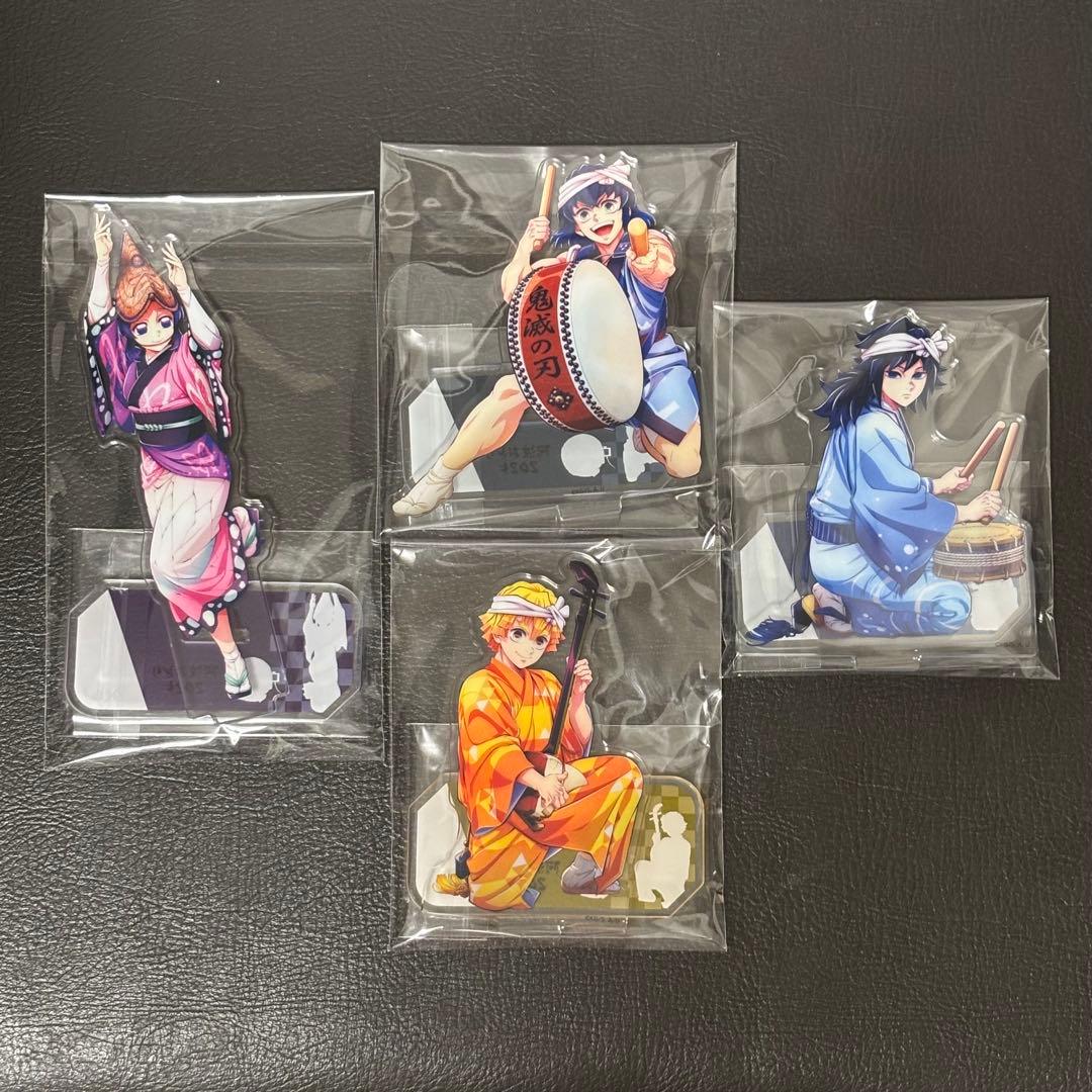 鬼滅の刃 無限城編 阿波踊り ナンジャタウン アクリルスタンド カード セット