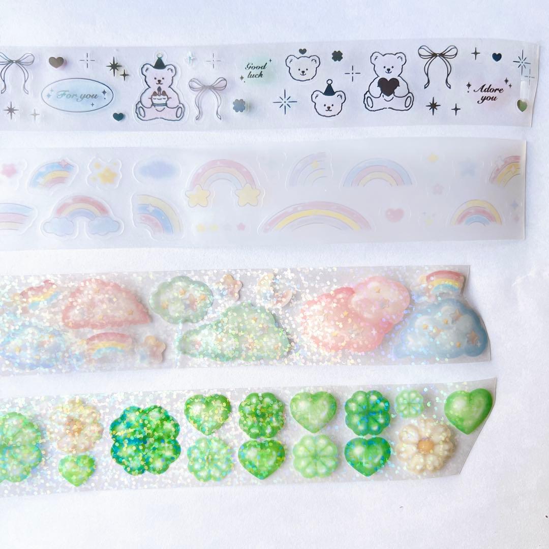 韓国作家様 韓国ダイソー ARTBOX キスカットテープ 切り売り ⑪