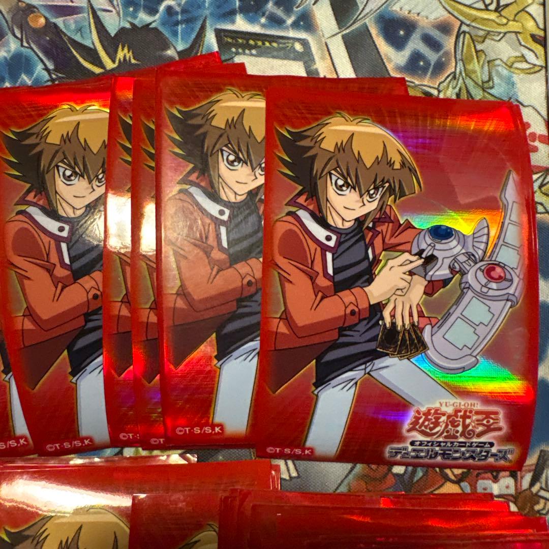 遊戯王　遊城十代　スリーブ　初期　63枚