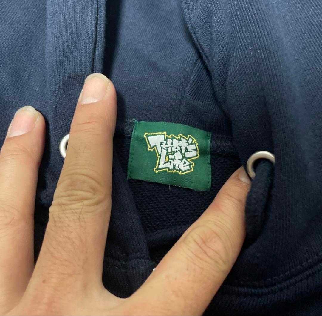 THINK LIKE A TSLF パーカー ネイビー