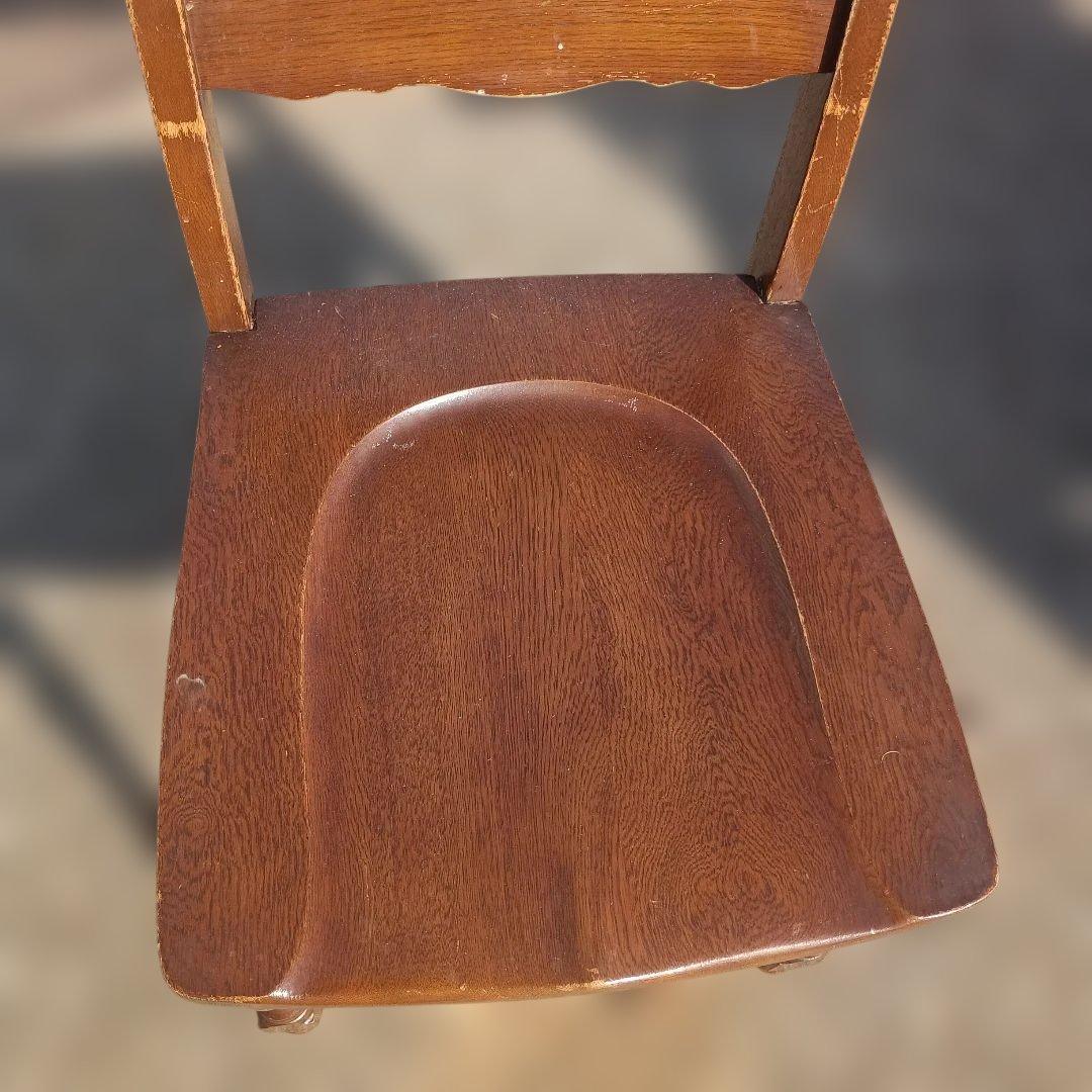 5112)横浜ダニエル　ヴィンテージチェア　ダイニングチェア　椅子