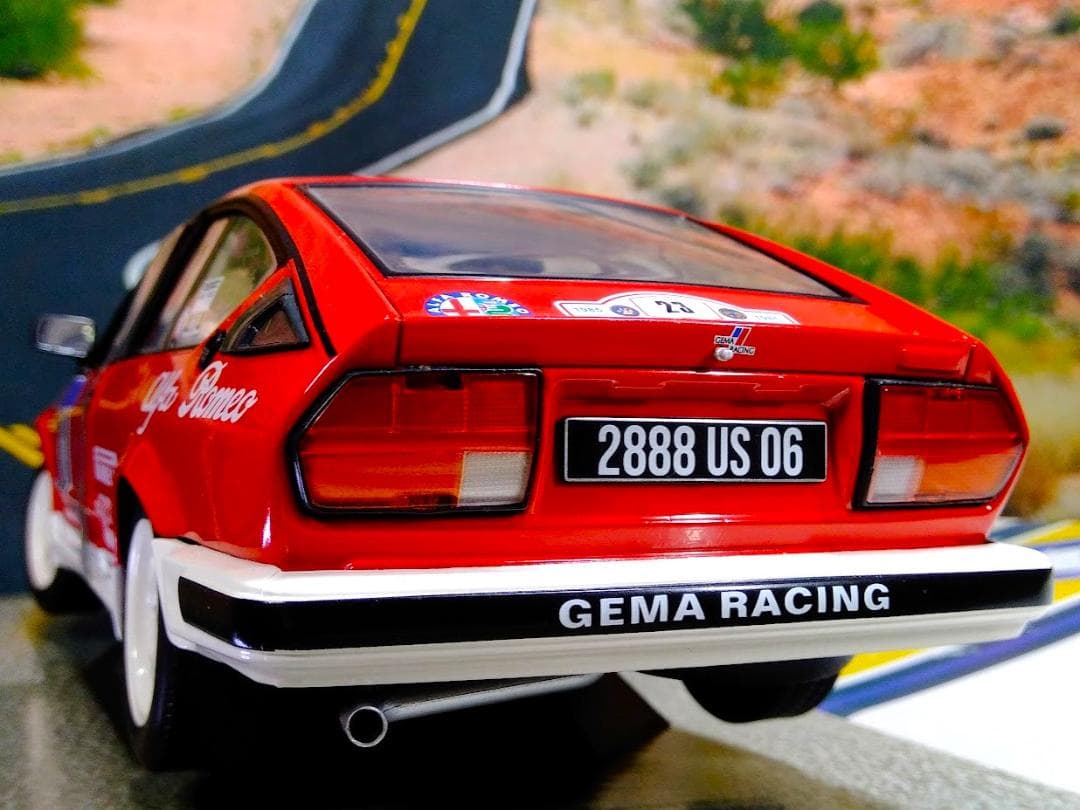 1/18 ソリド　アルファロメオ GTV6　ツール・ド・コルス 1985