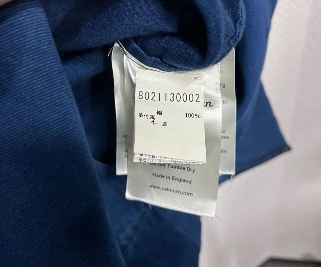 NIGEL CABOURN/WASHED CAMERAMAN JKT/インディゴ