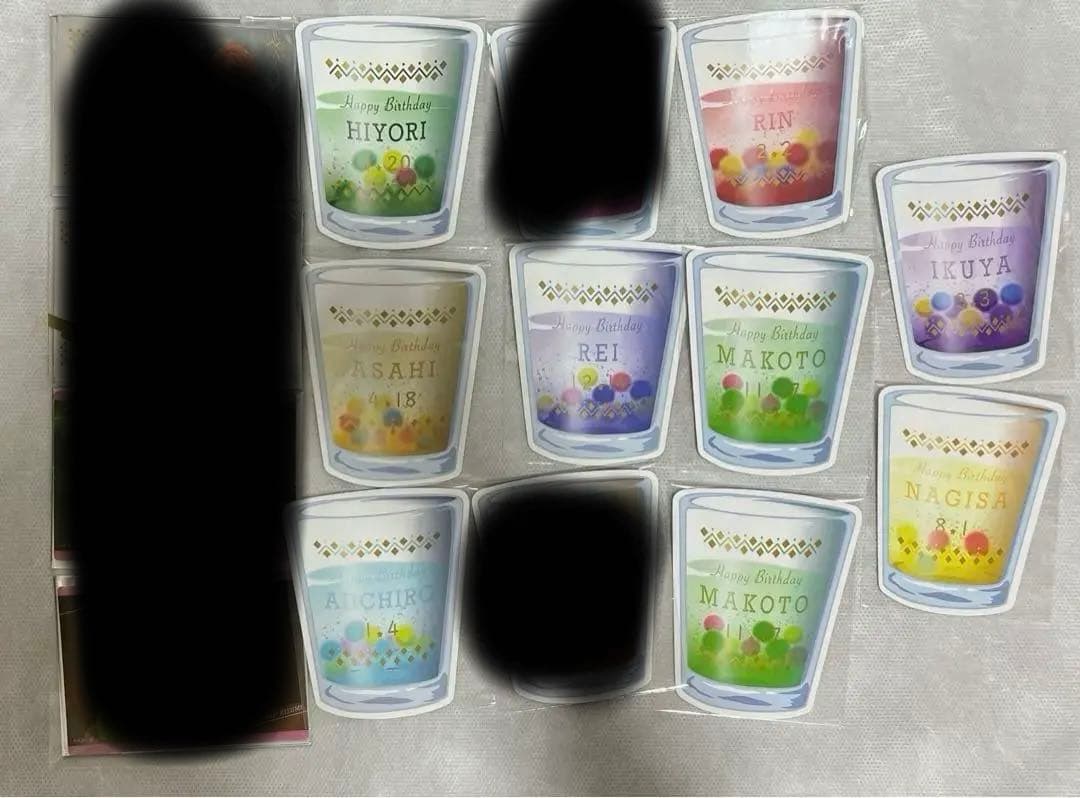 Free! Birthday クリアカード くじ グッズ