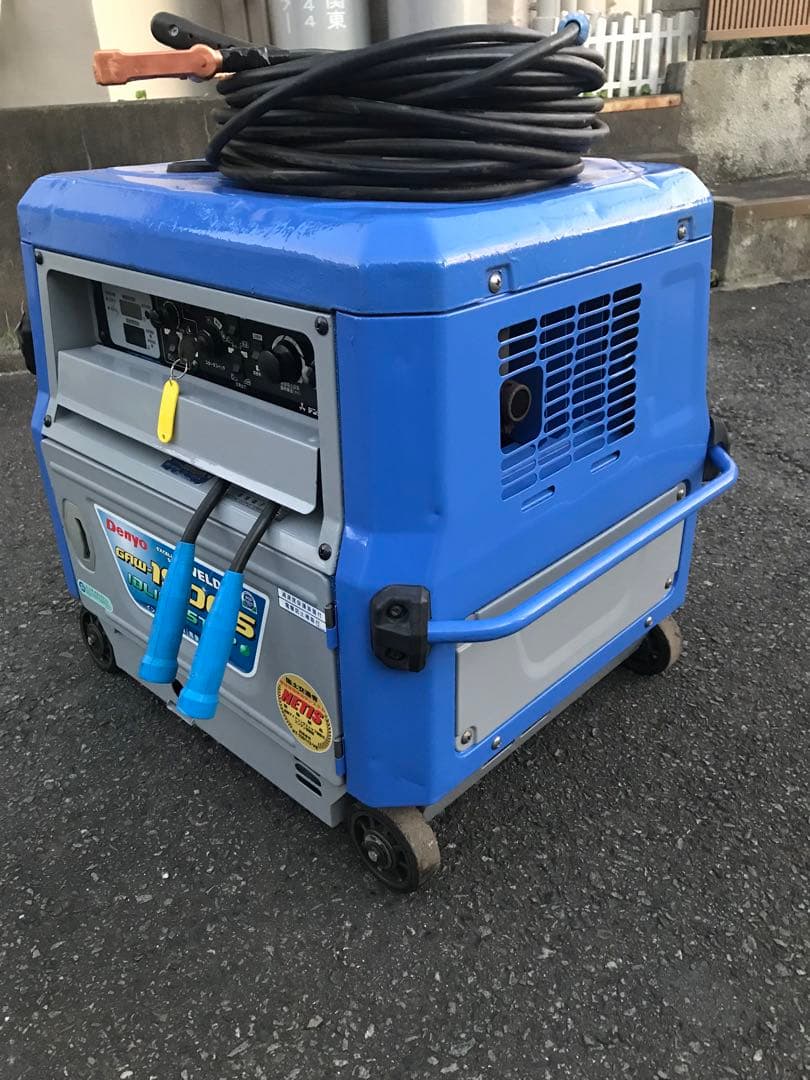 Denyo GAW-190ES ポータブル発電機溶接機￼