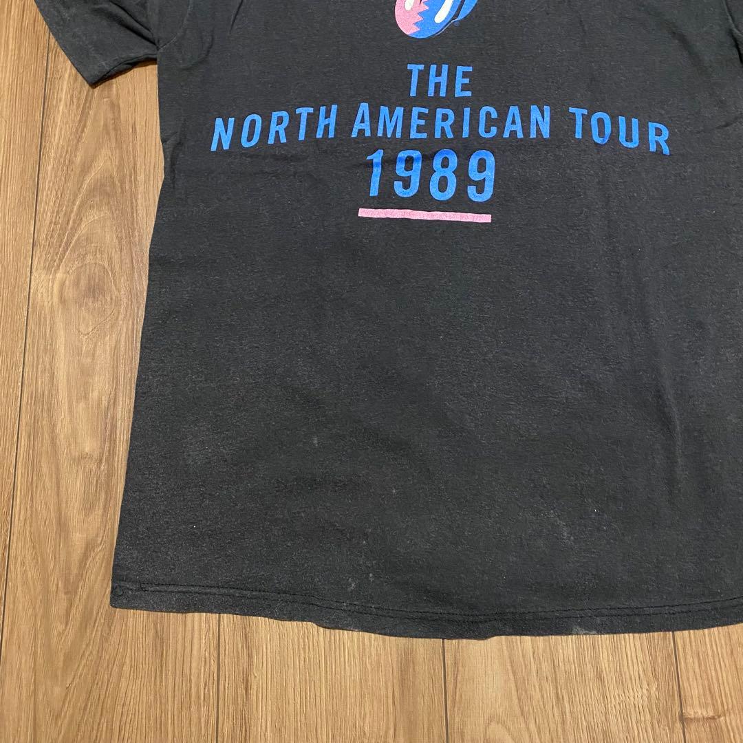 【80's】 ROLLING STONES steel wheel tour T