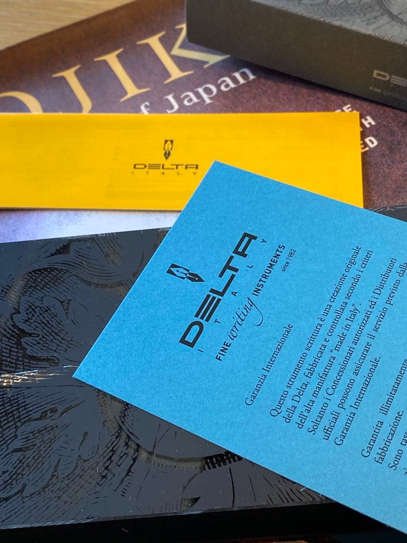 【新品】デルタ 万年筆 ヴィルトゥオーサ DELTA 至極の絶作 マーブルブルー