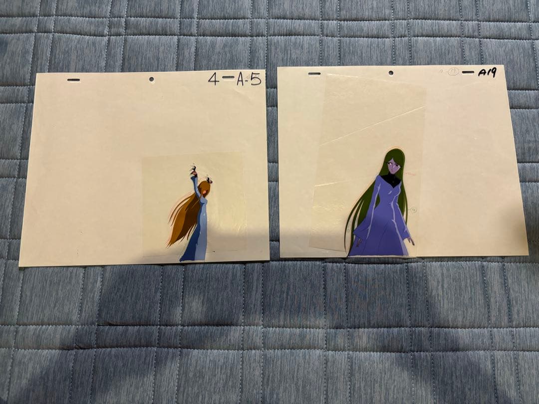 アニメ　キャプテンハーロック　セル画　原画　松本零士