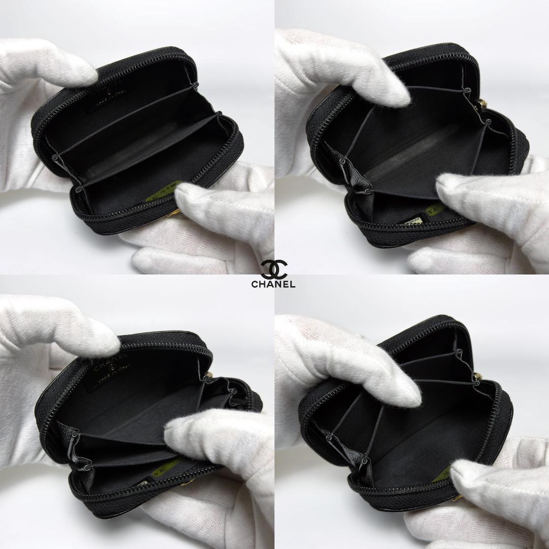 正規品　CHANEL ボーイシャネル　ゴールド金具　小銭入れ　ケース