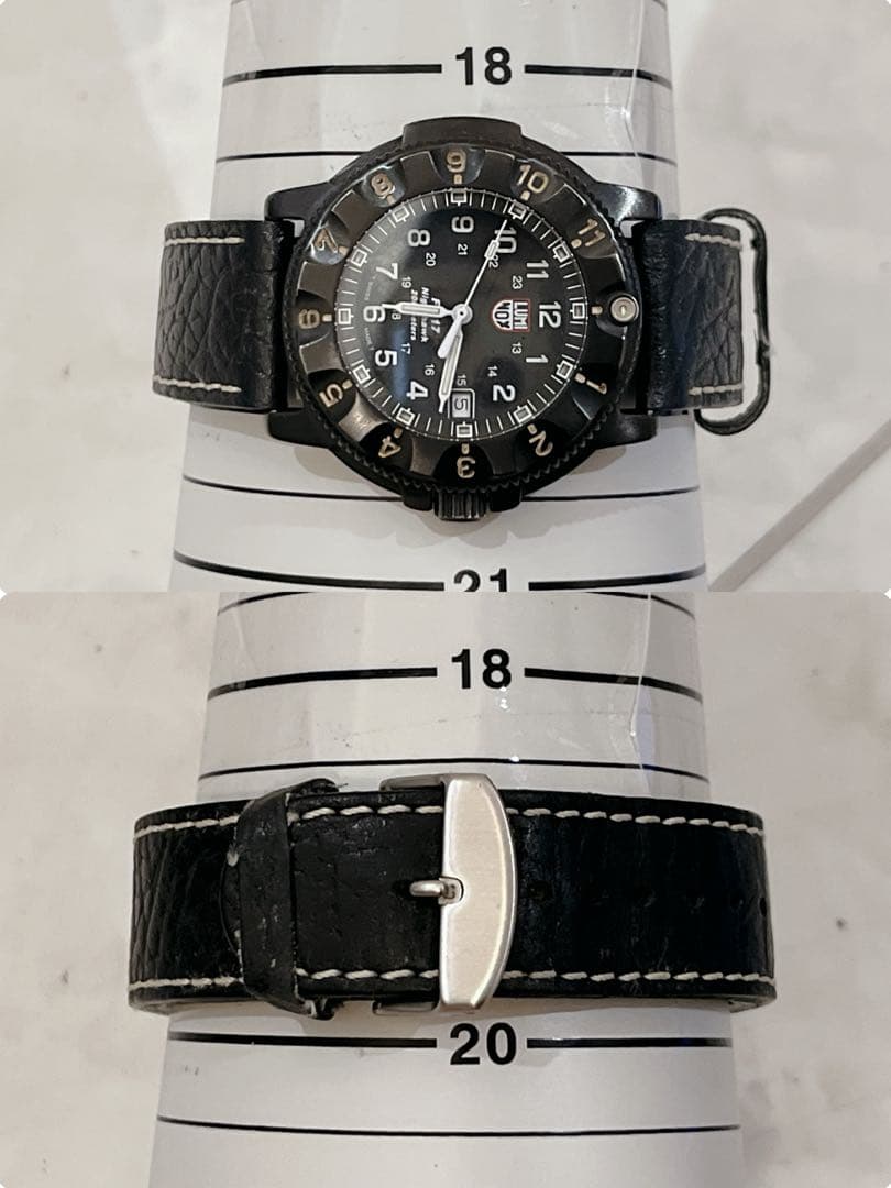 MINOX F-117ルミノックス ナイトホーク 3400 箱付き 稼働品!