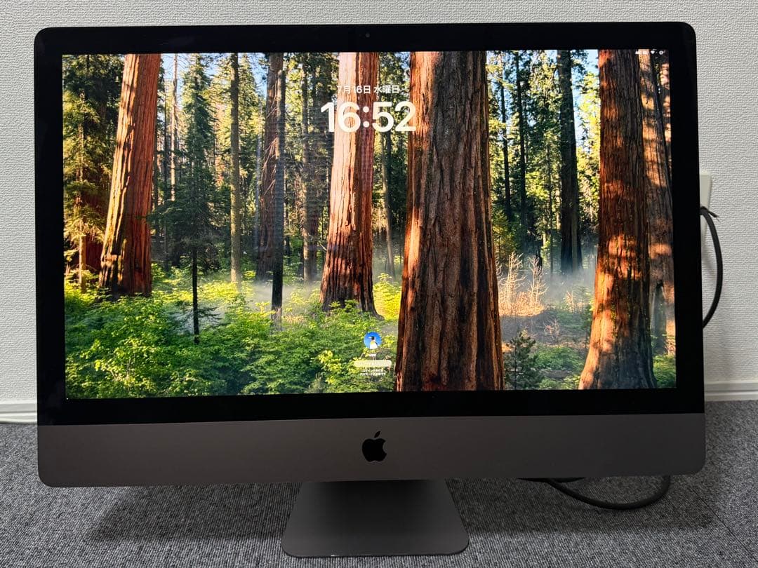 Macデスクトップ iMac Pro 2017 Intel Xeon 3.2GHz 32GB 1TB