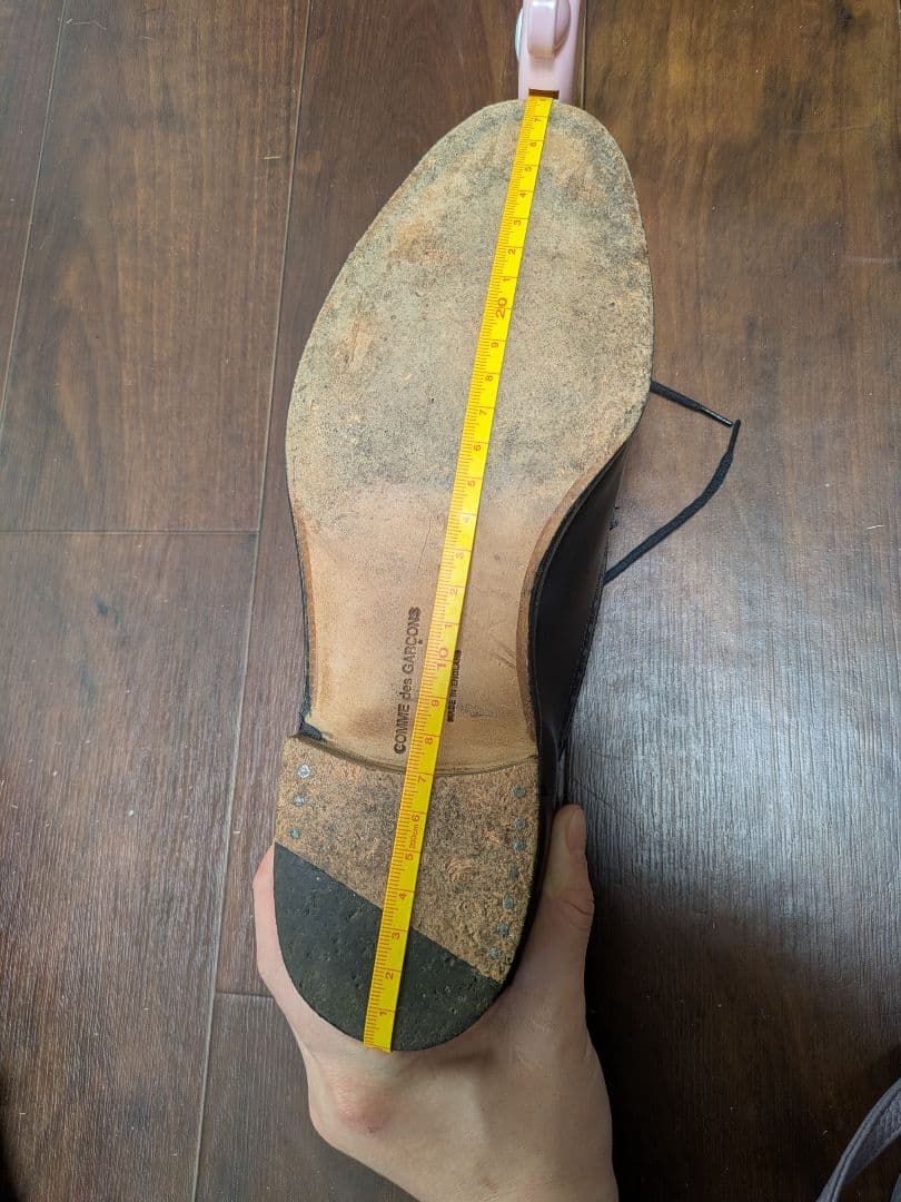 コムデギャルソン　オム　革靴　ドレスシューズ