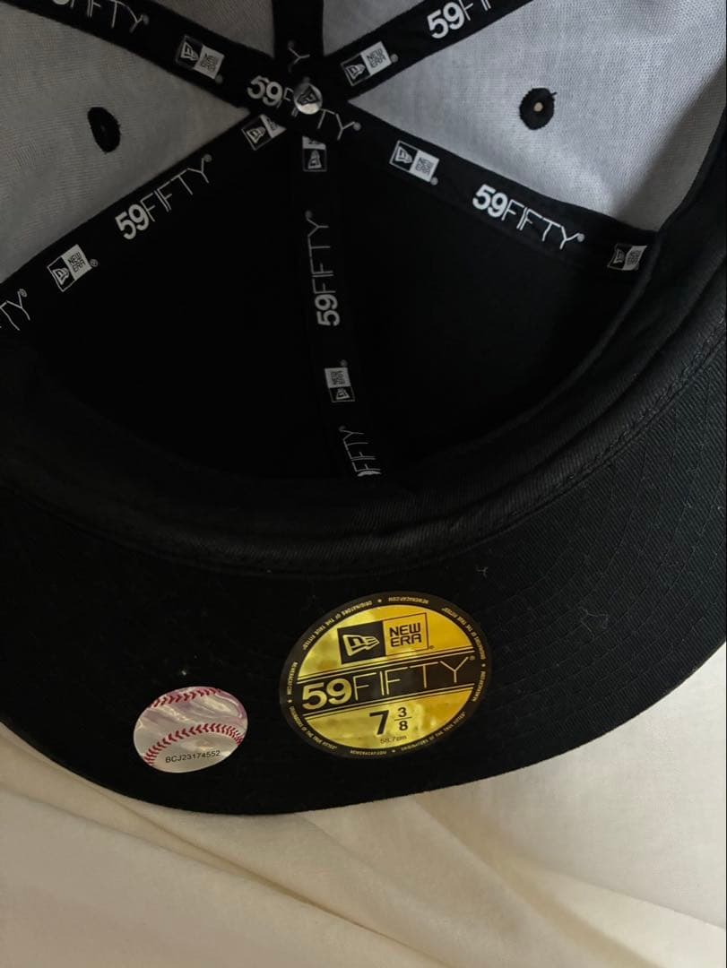 New Era ニューヨーク・ヤンキースキャップ 7 8/3 レザー