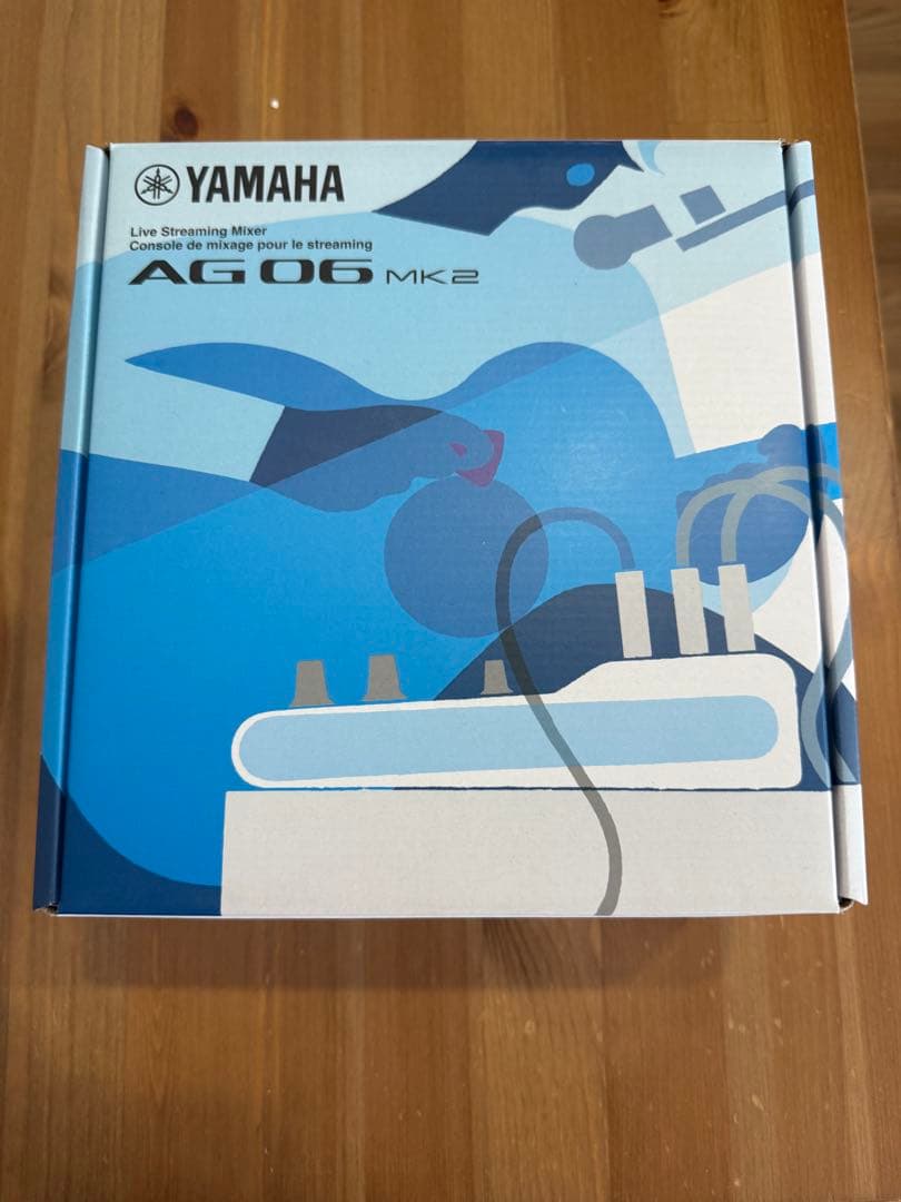 YAMAHA AG06 MK2ミキシングコンソール